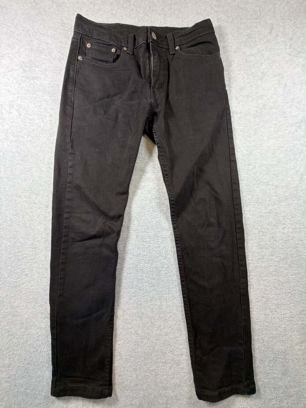 Levi's 512 Slim Tapered Fit Men's Black Jeans Size W29 L30